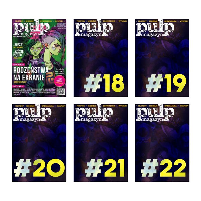 Pulp Magazyn – prenumerata numerów 17-22